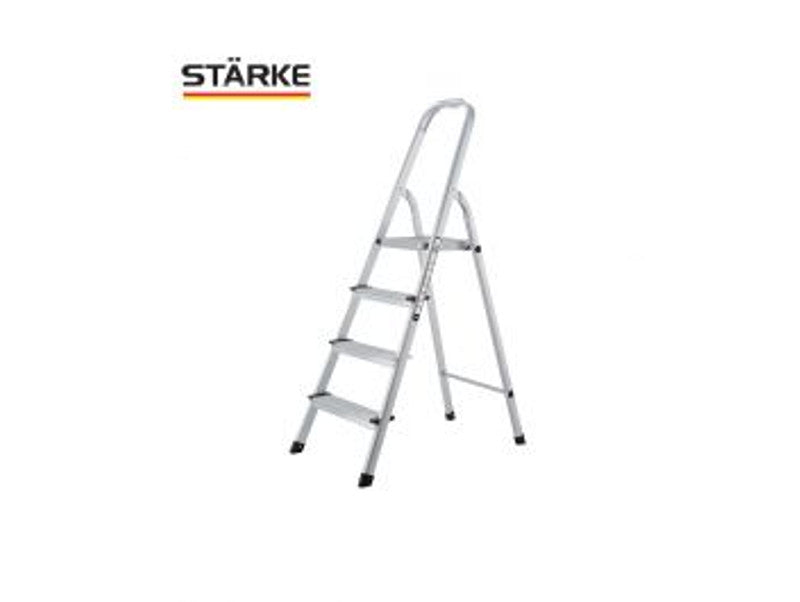סולם אלומיניום ביתי 4 שלבים, תוצרת STARKE