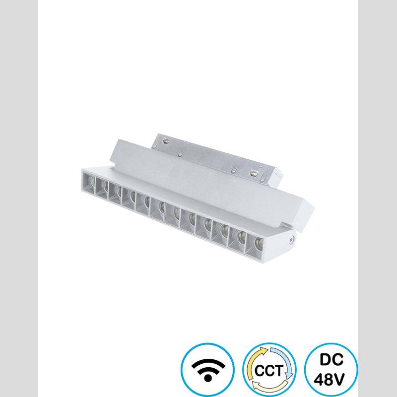 עדשות מגנטי מתכוונן לבן LINE WIFI EYEBOOK 12W - Magnetic Lighting Track System באתר לדמרקט