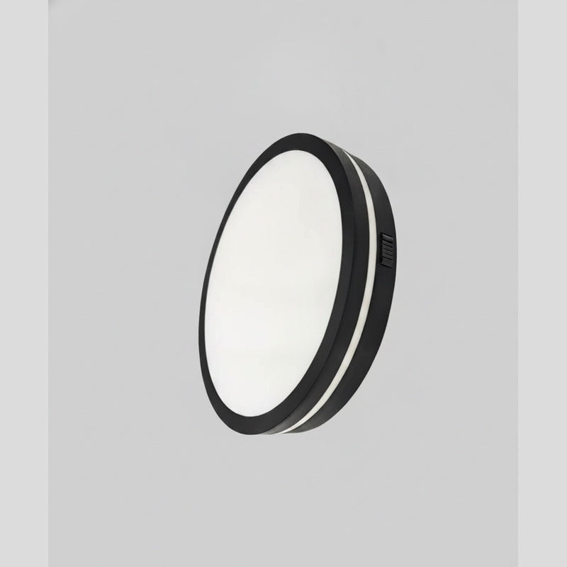 פלפון IP65 55W MONO SLIM  ,שחור,OMEGA 3CCT, Ø380X40 - תאורה באתר לדמרקט