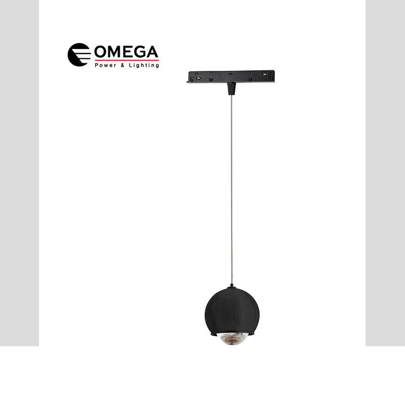 כדור מגנטי תלוי מתכוונן שחור LINE WIFI BALL 12W - Magnetic Lighting Track System באתר לדמרקט