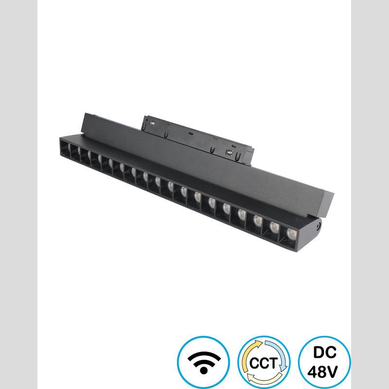 עדשות מגנטי מתכוונן שחור LINE WIFI EYEBOOK 18W - Magnetic Lighting Track System באתר לדמרקט