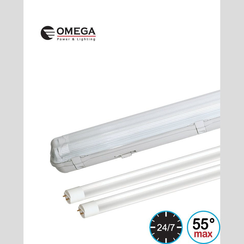 מוגן מים LED T8 2x26W PRO - Outdoor Wall and Ceiling Lights באתר לדמרקט