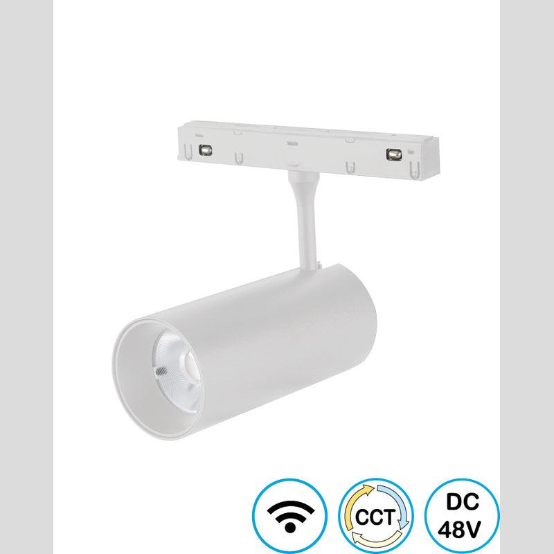 ספוט מגנטי מתכוונן לבן LINE WIFI SPOT 30W - Magnetic Lighting Track System באתר לדמרקט