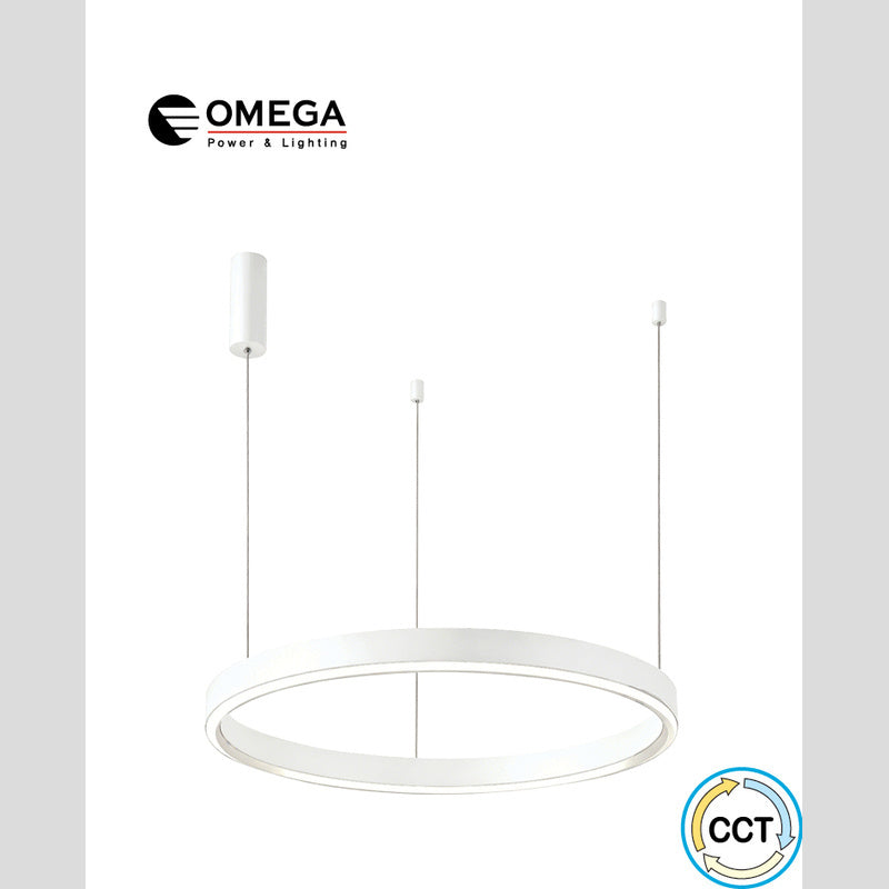 גוף תאורה תלוי אטלנטה 55W CCT - תאורה באתר לדמרקט