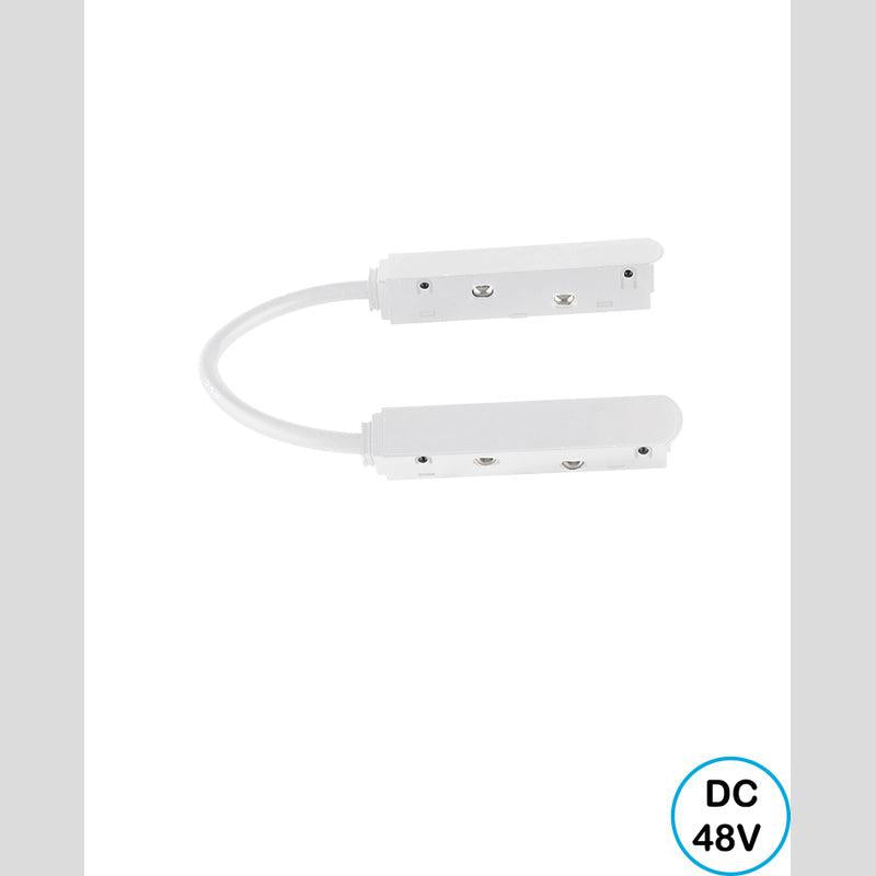 מחבר המשך פינתי LINE 48V לבן - Magnetic Lighting Track System באתר לדמרקט