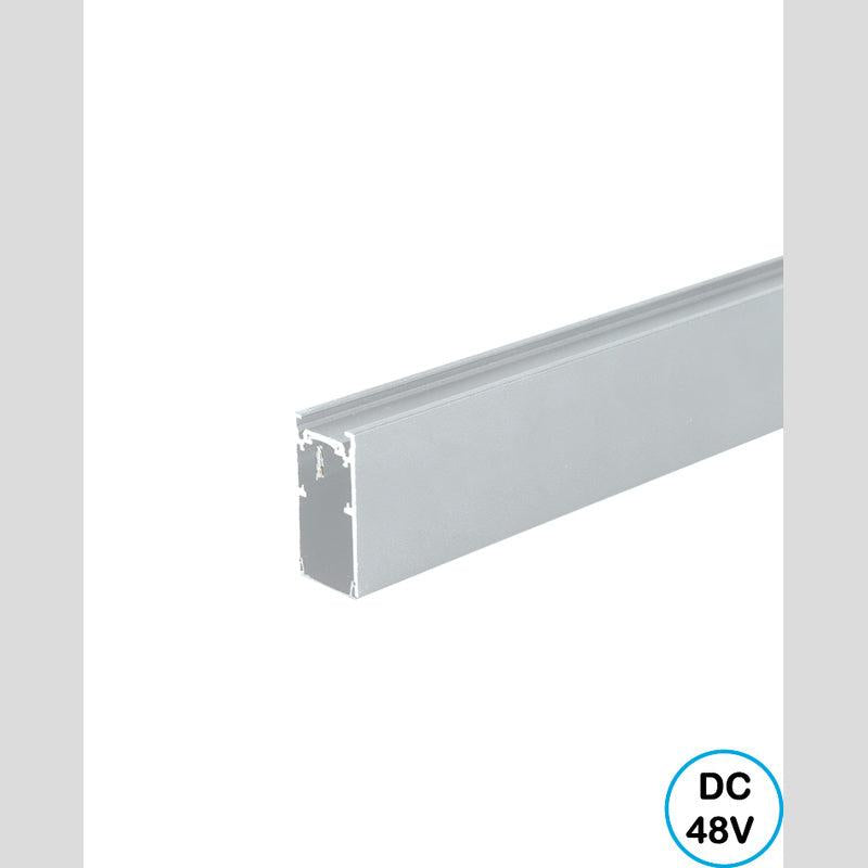 פס מגנטי צמוד תקרה 2 מטר לבן - Magnetic Lighting Track System באתר לדמרקט