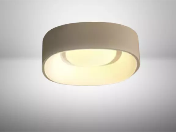 מנורה צמודת תקרה CLOUD + צבע לבן + 3 גווני אור מובנים + דימר 54X54cm - עודפים