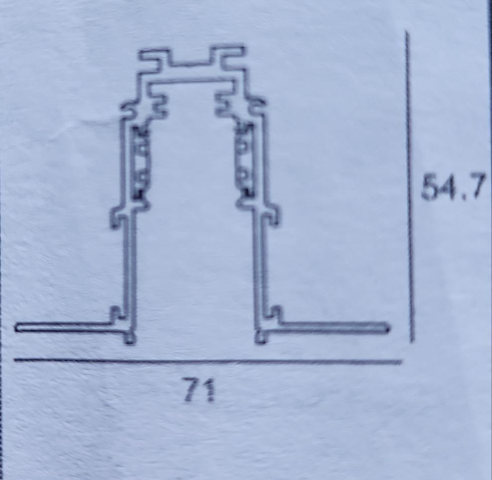 פס צבירה מגנטי 48V - באורך 3 מטר