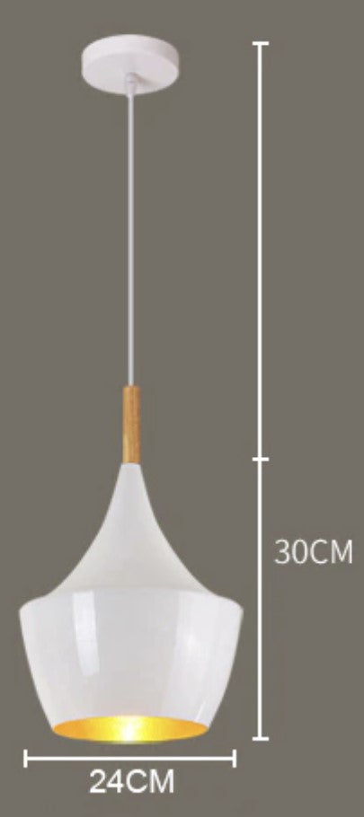 מנורה בצבע לבן