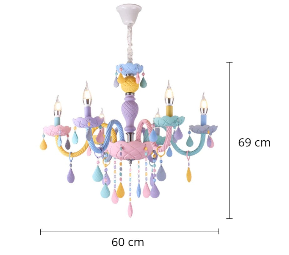 מידות של מנורת ילדים CHANDELIER