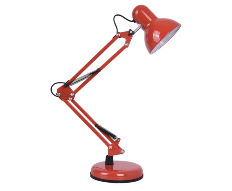 מנורת שולחן טימי בצבע אדום